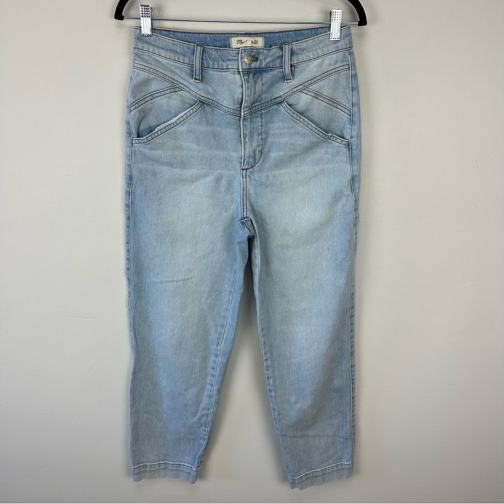 Madewell Tapered Jeans in Fitzgerald Wash Yoked Edition - Picture 4 of 9